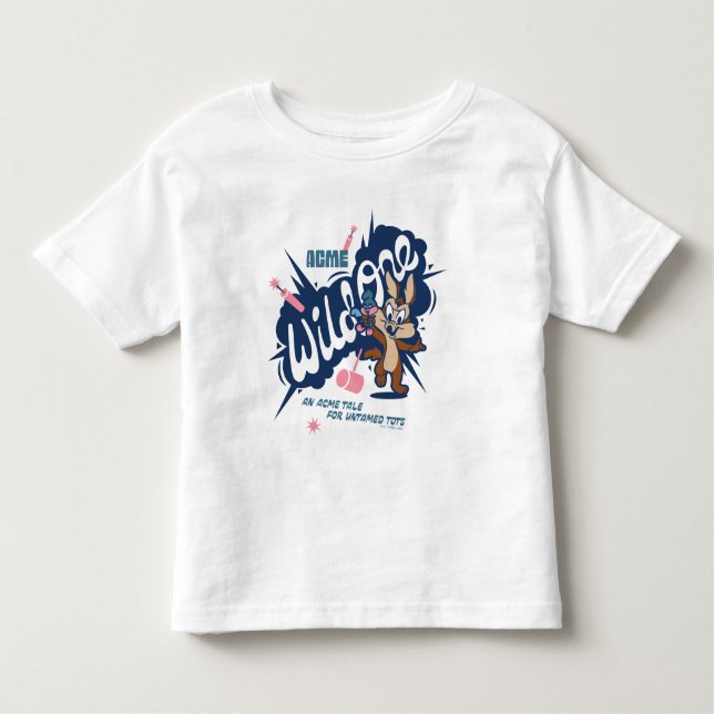 Camiseta Infantil Baby WILE E. COYOTE™ - Wild One (Frente)