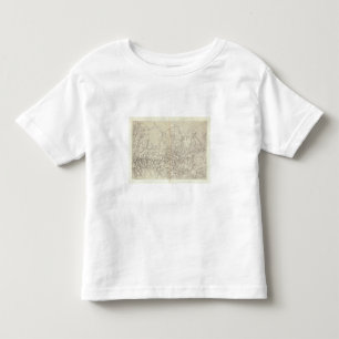 Camiseta Infantil Bacia de Green River topográfica