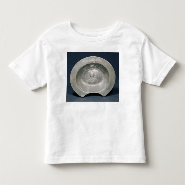 Camiseta Infantil Bacia do sangramento, francês, século XV, peltre (Frente)