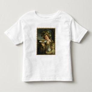 Camiseta Infantil Baco (óleo em canvas)