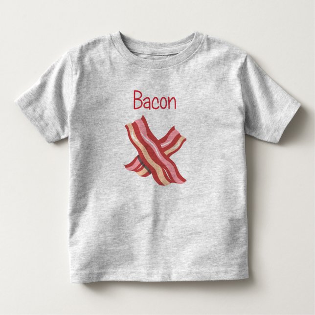 Camiseta Infantil Bacon (Frente)