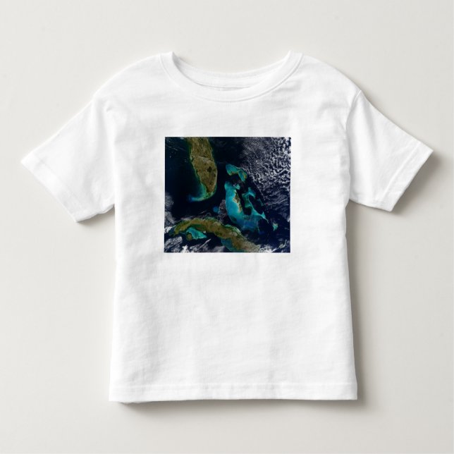 Camiseta Infantil Bahamas, Flórida e Cuba (Frente)