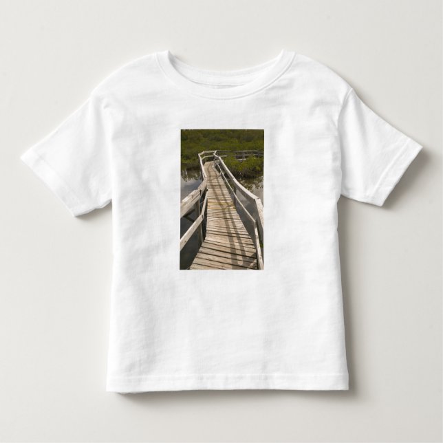 Camiseta Infantil BAHAMAS, Ilha Grand Bahama, Lado Oriental: (Frente)