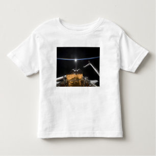 Camiseta Infantil Baía de Carga Espacial Atlântida