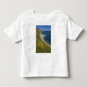 Camiseta Infantil Baía de Man o War, Costa Jurássica, Lulworth, Dors