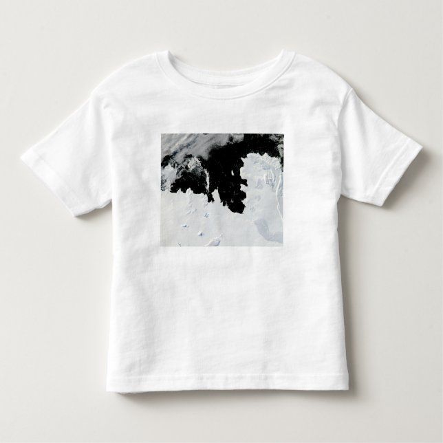 Camiseta Infantil Baía de Pine na Antártida Ocidental (Frente)