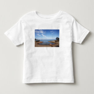 Camiseta Infantil Baía Honeymoon, Coles Bay, Parque Nacional Freycin