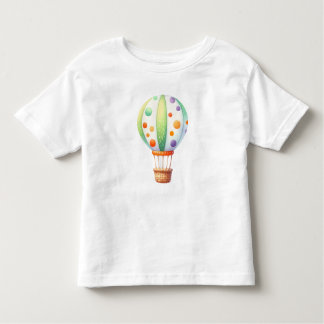 Camiseta Infantil Balão de ar quente e bonito