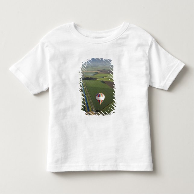 Camiseta Infantil Balão de ar quente, perto de Methven, Canterbury (Frente)