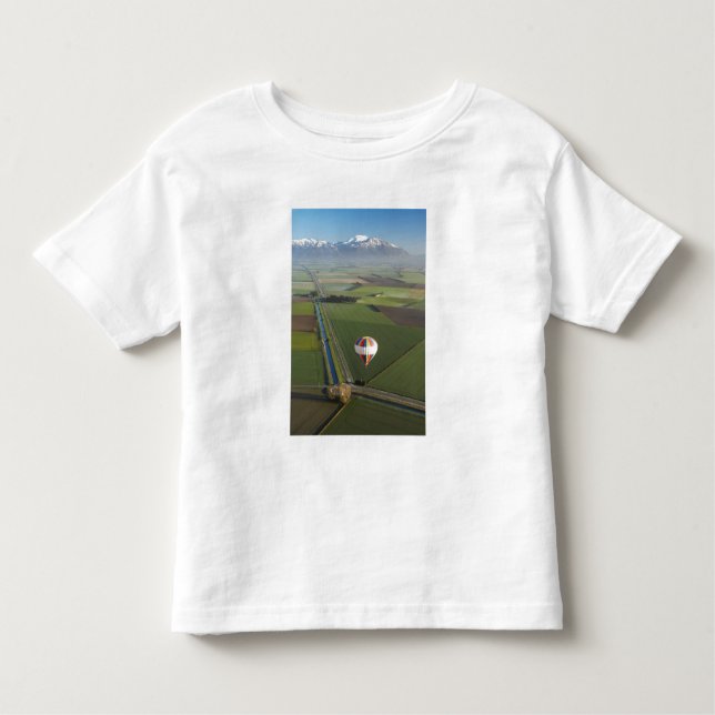 Camiseta Infantil Balão de ar quente, perto de Methven, Canterbury (Frente)