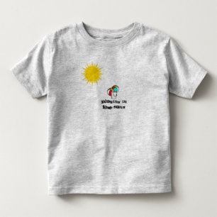 Camiseta Infantil Balde e bolas -