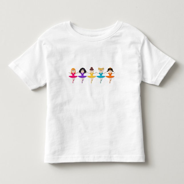 Camiseta Infantil balé (Frente)