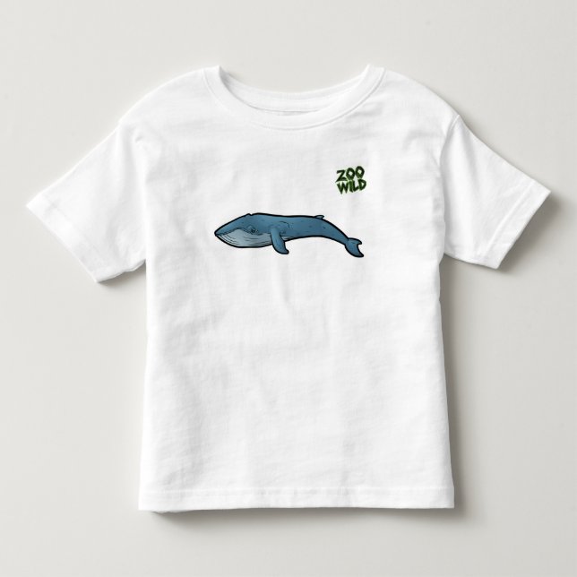 Camiseta Infantil Baleia azul (Frente)
