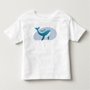 Camiseta Infantil Baleia branca