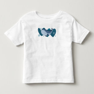 Camiseta Infantil Baleia branca