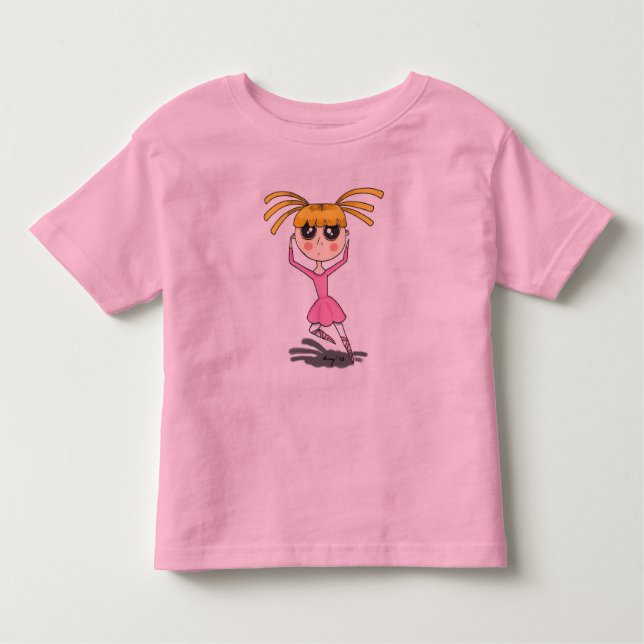 Camiseta Infantil Ballerina Shirts (Frente)