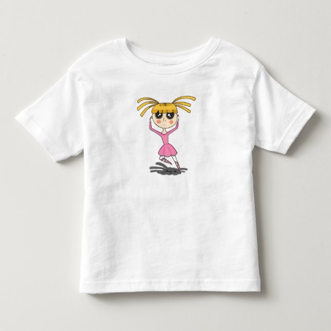 Camiseta Infantil Ballerina Shirts (Frente)