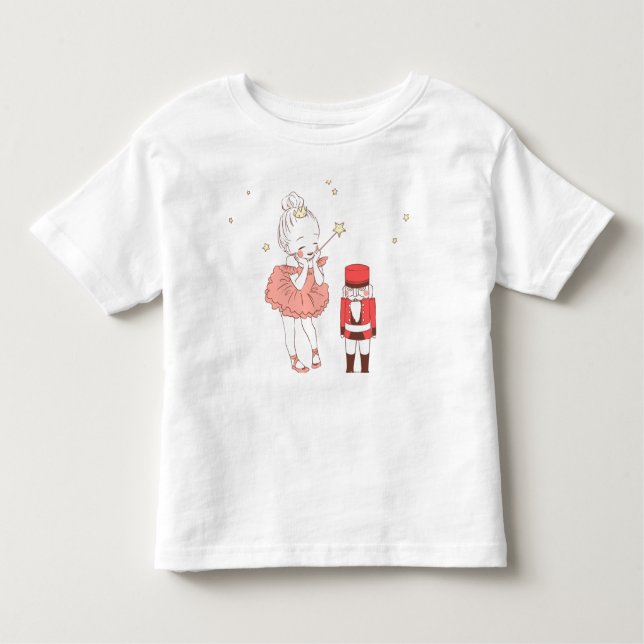 Camiseta Infantil Ballet くるみ割り人形 (Frente)