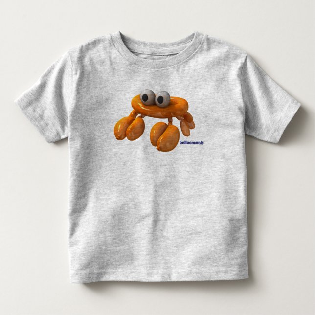 Camiseta Infantil Balloonimals Crabby! (Frente)