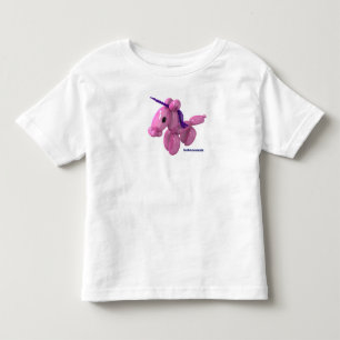 Camiseta Infantil Balloonimals Maggie o unicórnio!
