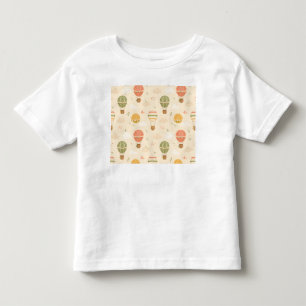 Camiseta Infantil Balões de Ar Quente Miniatura Berçário & Crianças
