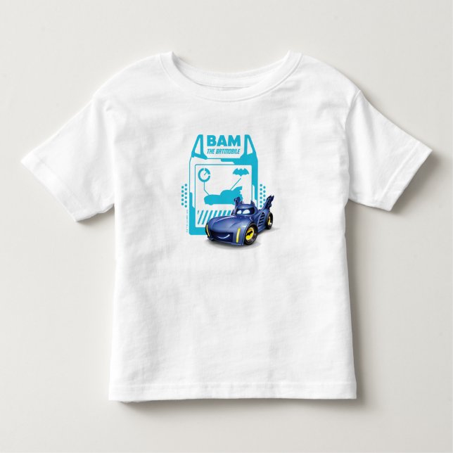 Camiseta Infantil Bam - O Batmobile (Frente)