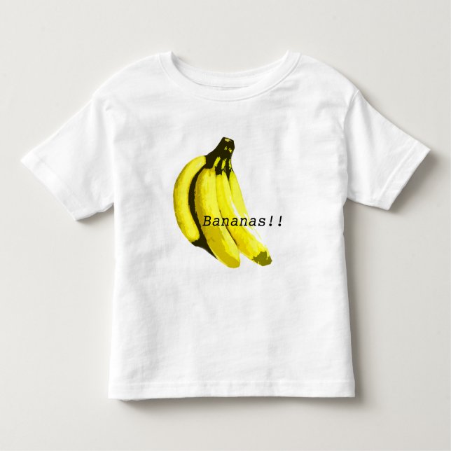 Camiseta Infantil bananas, bananas!! (Frente)