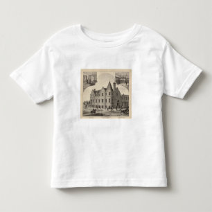 Camiseta Infantil Banco de Phillips County, Phillipsburg, Kansas