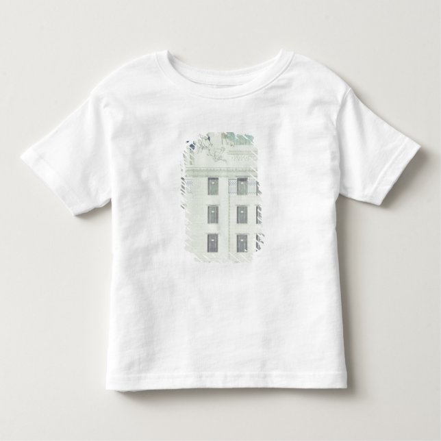 Camiseta Infantil Banco de poupança da estação de correios, Viena (Frente)
