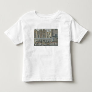 Camiseta Infantil Banda militar no palácio de St James, tarde 18o
