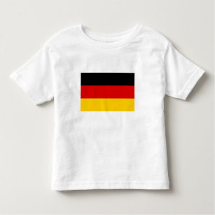 Camiseta Infantil Bandeira alemã