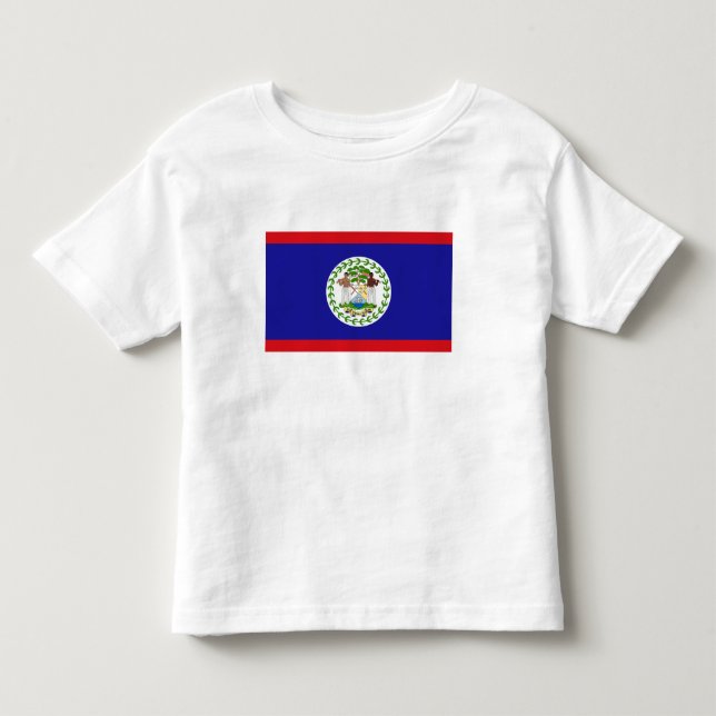 Camiseta Infantil Bandeira Belizenha (Frente)