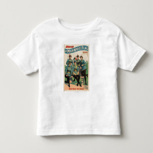 Camiseta Infantil "Bandeira Branca de Leite" Banda Marcha feminina