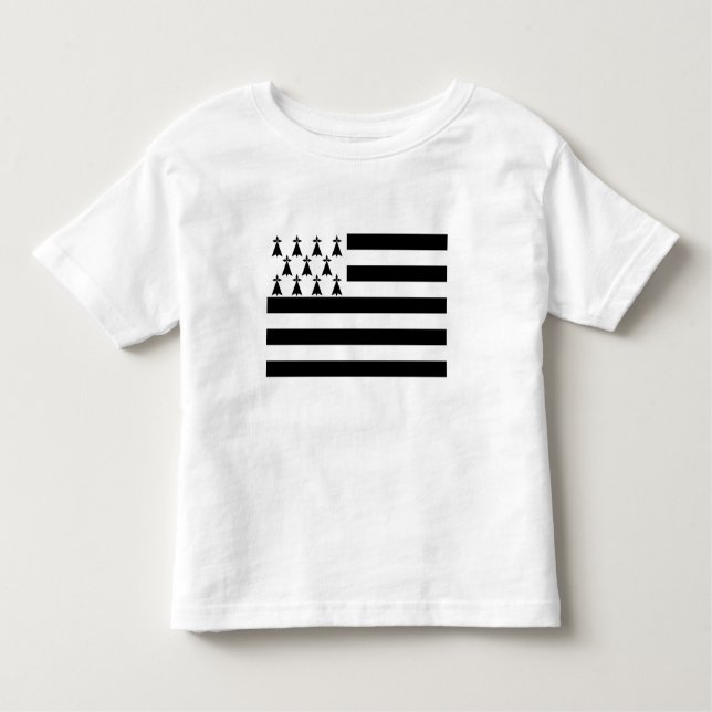 Camiseta Infantil Bandeira Brittany Patriótica (Frente)