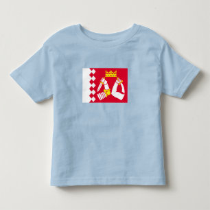 Camiseta Infantil Bandeira da Carélia do Norte