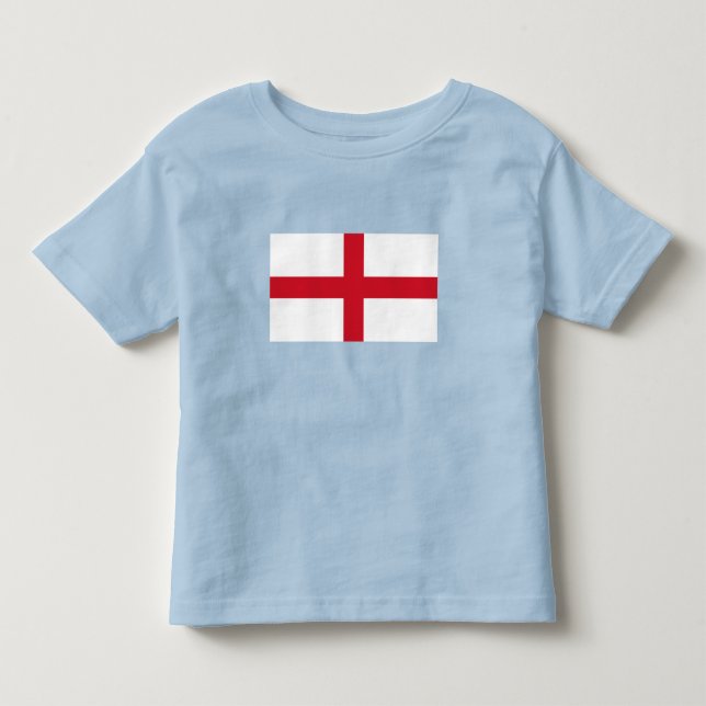 Camiseta Infantil Bandeira da Inglaterra (Frente)