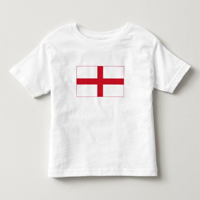 Camiseta Infantil Bandeira da Inglaterra (Frente)