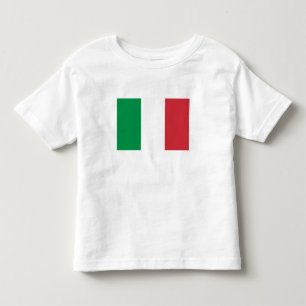 Camiseta Infantil Bandeira da Itália