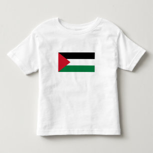Camiseta Infantil Bandeira da Palestina