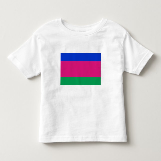 Camiseta Infantil Bandeira da República do Kuban (Frente)