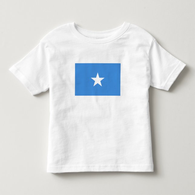 Camiseta Infantil Bandeira da Somália (Frente)