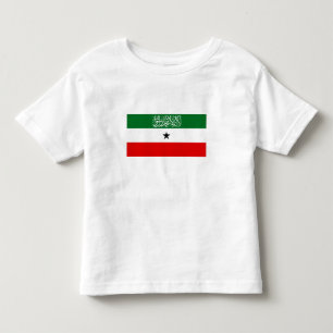 Camiseta Infantil Bandeira da Somalilândia