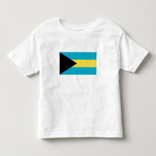 Camiseta Infantil Bandeira das Bahamas