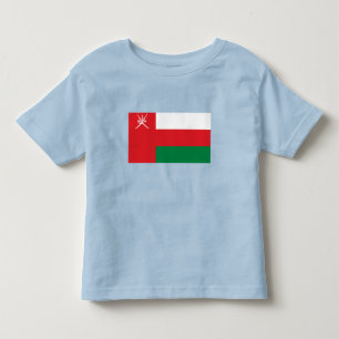Camiseta Infantil Bandeira de Omã