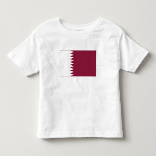 Camiseta Infantil Bandeira do Catar