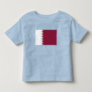 Camiseta Infantil Bandeira do Catar