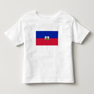 Camiseta Infantil Bandeira do Haiti