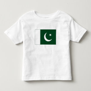Camiseta Infantil Bandeira do Paquistão