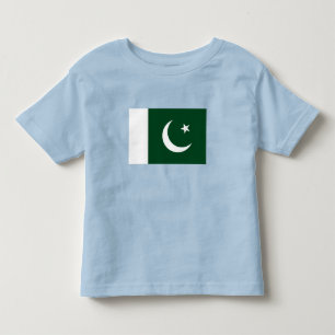 Camiseta Infantil Bandeira do Paquistão