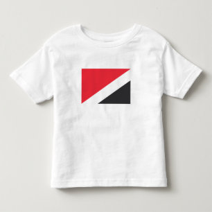 Camiseta Infantil Bandeira do Principado de Sealand